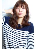 ルーズな質感☆大人ナチュラルセミディ　