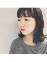 フェンヘアーアイス 中目黒(Fen.hair ici)&nbsp;ボブ　ロブ　ポイントカラー　外ハネ