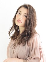 アース 八王子店(HAIR&MAKE EARTH)&nbsp;こなれ感♪万能ナチュラルかきあげウェーブヘアスタイル