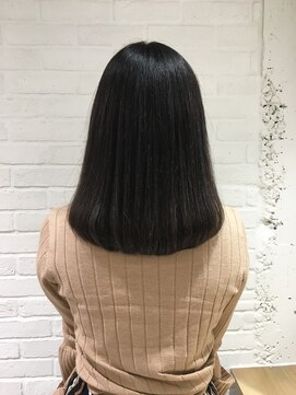 エイト 福岡天神店(EIGHT fukuoka) 【EIGHT福岡店】お客様スタイル シンプルロブ