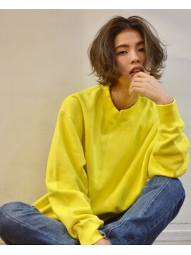 グッデイ ヘアー(GOOD DAY HAIR) 上品フォルムの大人ボブ クラシカル ワンレン パーマ 下北沢