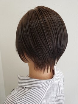 ルッカヘアガーデン 鶴ヶ島店の写真/”顔周りの細部”に拘る丁寧なカットが好評◎毎朝のヘアセットも楽々♪働く大人女性のお助けサロン◇