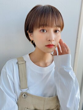 ガーデントウキョウ(GARDEN Tokyo) 【GARDEN杉本佳恋】丸みショート×ワイドバング