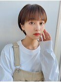 【GARDEN杉本佳恋】丸みショート×ワイドバング