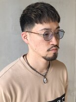 フランクスバーバーリザーブ 人形町店(FRANK’S BARBER RESERVE)&nbsp;フェードメッシュクロップスタイル