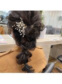網おろしヘアアレンジ