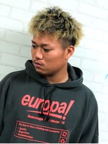 ラックスビーギャラリー なんば駅前店(LUXBE GALLERY) ＊津村＊style by LUXBE＊ハードツイスパ刈り上げマッシュ