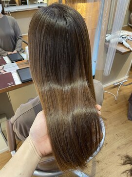 ループス 大倉山店(LOOPS) 【ノダンメージメニュー】ブラウンベージュ