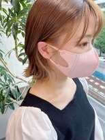 グーフィートーキョー 銀座(Goofy Tokyo)&nbsp;イヤリングカラー/耳周りのインナーカラー/ベージュonベージュ