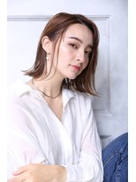 クラッチムク 博多口(CLUTCH muk.)&nbsp;大人可愛い小顔美髪ツヤ髪外国人風カラーくすみブラウンB2