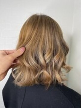 ユートピア(U topia) #ナチュラルミルクティー #透明感カラー #黒染め履歴あり