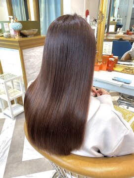 ロンドアベニール 北千住(Lond avenir) 最高級髪質改善　チョコレートブラウン　西田大樹