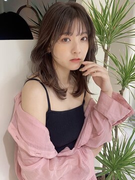 エレン 池袋(ElEn.) ナチュラルミディアム/エレン池袋/小顔カット/似合わせカラー