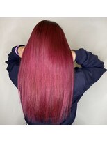 クラン ヘアーアンドスタジオ(CLAN hair & studio)&nbsp;# ハイトーン#レッド#ビビットレッド
