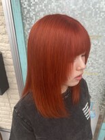 ヘアーデザインフアリ(Hair design fuari) オレンジカラー