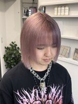 ペレ 渋谷(PELE)&nbsp;黒髪/グレーベージュ/ハイトーン/ブリーチ/渋谷