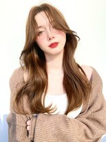 アフロートリノ(AFLOAT Leino) 2wayバング 韓国前髪 シースルー ミディアム くびれ レイヤー#