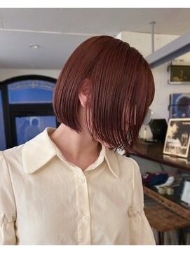 アンプラグド(unplugged) ブリーチなしピンクブラウン