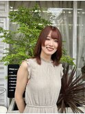 オレンジブラウン/カラーin酸熱