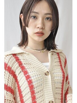 トリッカ シブヤ(TRICCA SHIBUYA) 姫カット/ぱつんとレイヤー/ぱつんとボブ/髪質改善カラー