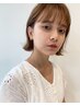 NEW OPEN　カット＋透け感イルミナカラー＋補修トリートメント￥10500