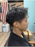 サイドシルエット/ツイストスパイラル/刈り上げ