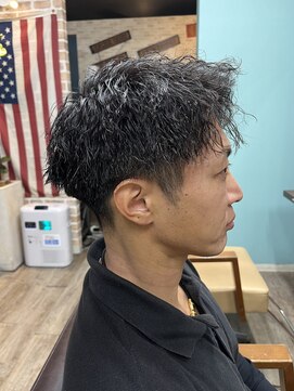 メンズグルーミングナンバーナイン(MEN'S GROOMING NUMBER NINE) サイドシルエット/ツイストスパイラル/刈り上げ