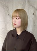 #ガルボ#ハイトーン#エクステ#ブリーチ#プルエクステ#ボブ