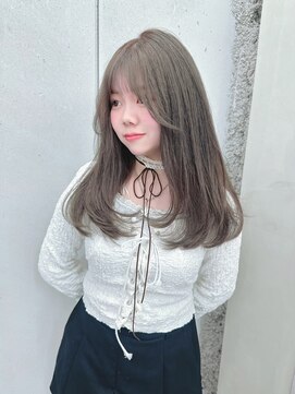 フェブ(fev) ［fev_otoha］olive greige ＋layercut