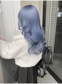 《karin》blue  /名古屋/名古屋駅/名駅/ハイトーン/ケアブリーチ