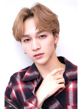 ハバナ 渋谷(HAVANA) フェザーパーマセンターパートハイライトカラーニュアンス