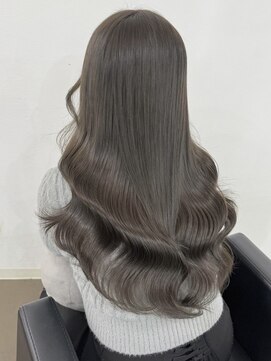 イオエ 梅田(ioe) ニュアンスカラー/グレージュ/ツヤ髪スタイル/髪質改善/縮毛矯正