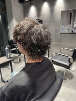 スタッド 松戸(stud. Men‘s)&nbsp;ウルフマッシュ×波巻きパーマ