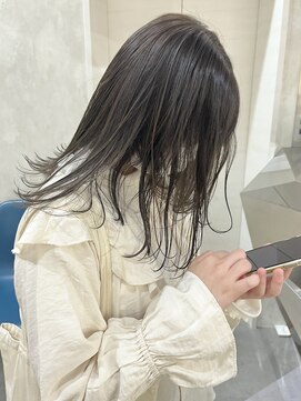 ロンドアヴァントゥス 池袋(Lond aventus) 韓国レイヤー/韓国風/ボブ/髪質改善/黒髪/ブリーチなし〔池袋〕