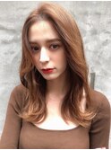 ミニウルフレイヤーカット顔周りカット前髪カット韓国ロング銀座