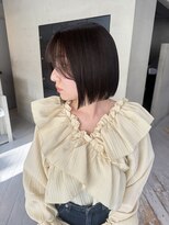 ヘアー アイス ルーチェ(HAIR ICI LUCE)&nbsp;ボブ/ダークブラウン/チョコレートブラウン/大野