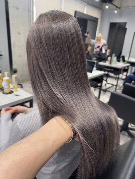 ネオ(neo.) ダブルカラー/シルバーベージュ/グレージュ