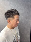 メンズカット/ブリーチ/ニュアンスパーマ/メンズハイライト/眉毛