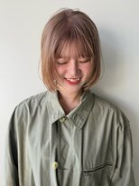 ディープシー(Deep Sea)&nbsp;ブリーチでつくる赤み消しベージュカラー