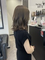 ヘアーネイル アーテ(Hair Nail ARTE)&nbsp;【岡山/総社】グレーベージュカラー