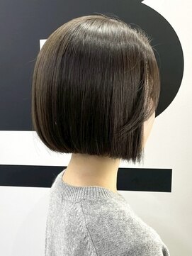 ブレス ヘアデザイン(BLESS hair design) 静岡駅ショートカットショートボブ切りっぱなしボブタッセルボブ