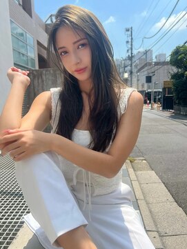 レニーバイエース(LANY by ACE) LANY横浜  オリーブカラー×レイヤースタイル