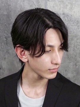 ヒロギンザ 浜松町店(HIRO GINZA) センターパートマッシュ