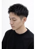 短髪×パーマなし王道ナチュラル