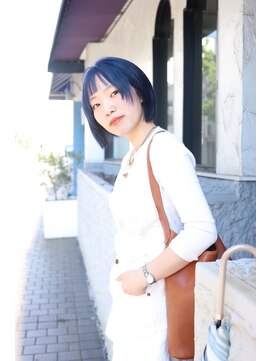 ヘアメイク バースデイ(Hair make Birth Day) ブルーヘア