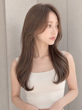 ノア 三宮店(NOA) 【NOA】韓国風くびれロングシアーレイヤー小顔ナチュラル艶ヘア