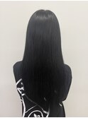 黒髪ロング