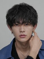 フィフス 大分(fifth)&nbsp;大分シャドウパーマメンズカットラウンドマッシュツーブロック