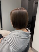 レリンク 横浜西口(LeLink) ボブ×オリーブブラウン