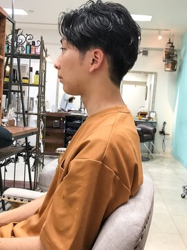 アンルポン(un.le.pont) [m]トランクスヘアソフトツーブロ刈り上げ松田翔太コンマヘア